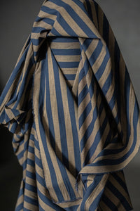 Remnant (McIntyre Organic Cotton/Linen Stripe)
