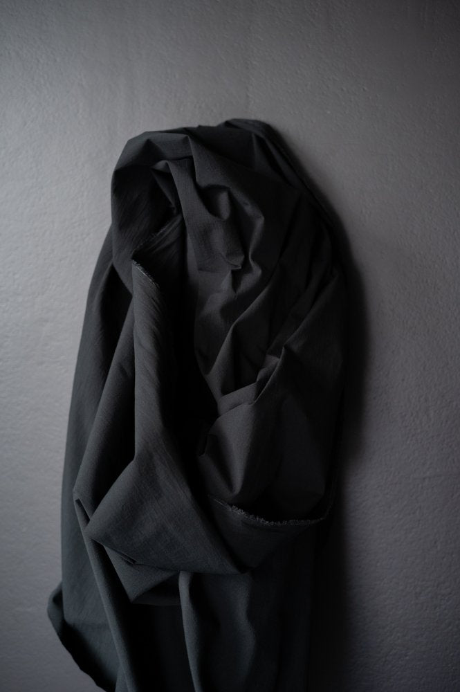 Remnant (Black Crinkle Japanese Cotton)