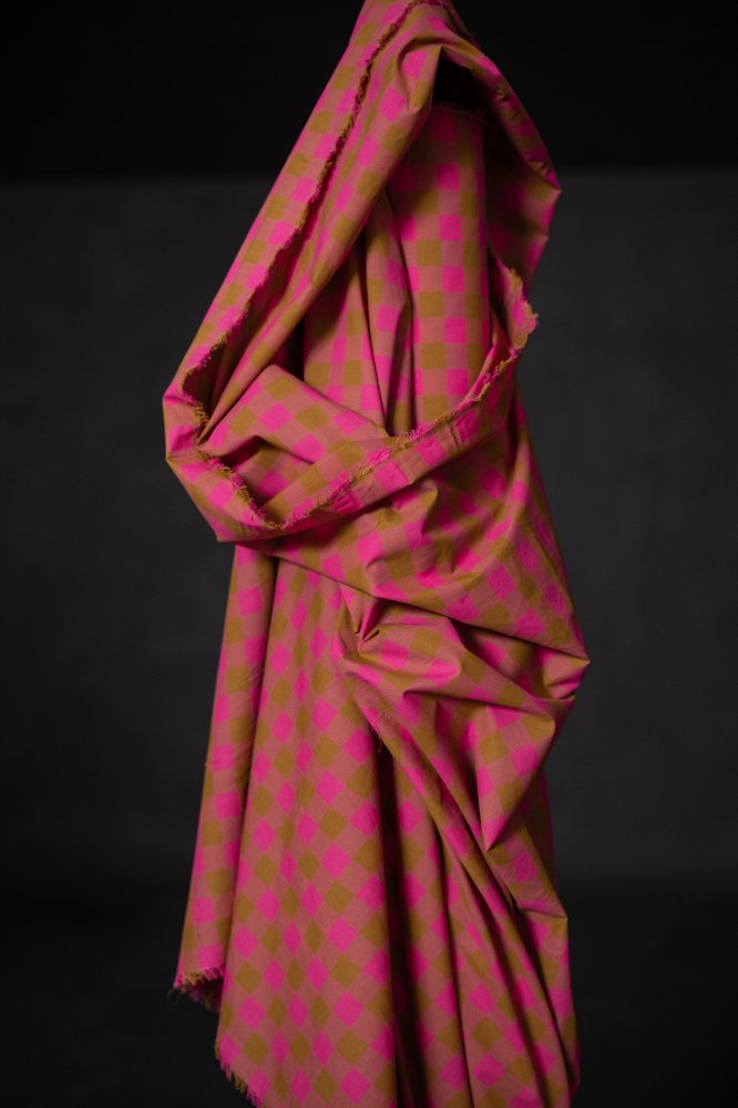 Remnant (Ritzy Watercolour Organic Cotton Check)
