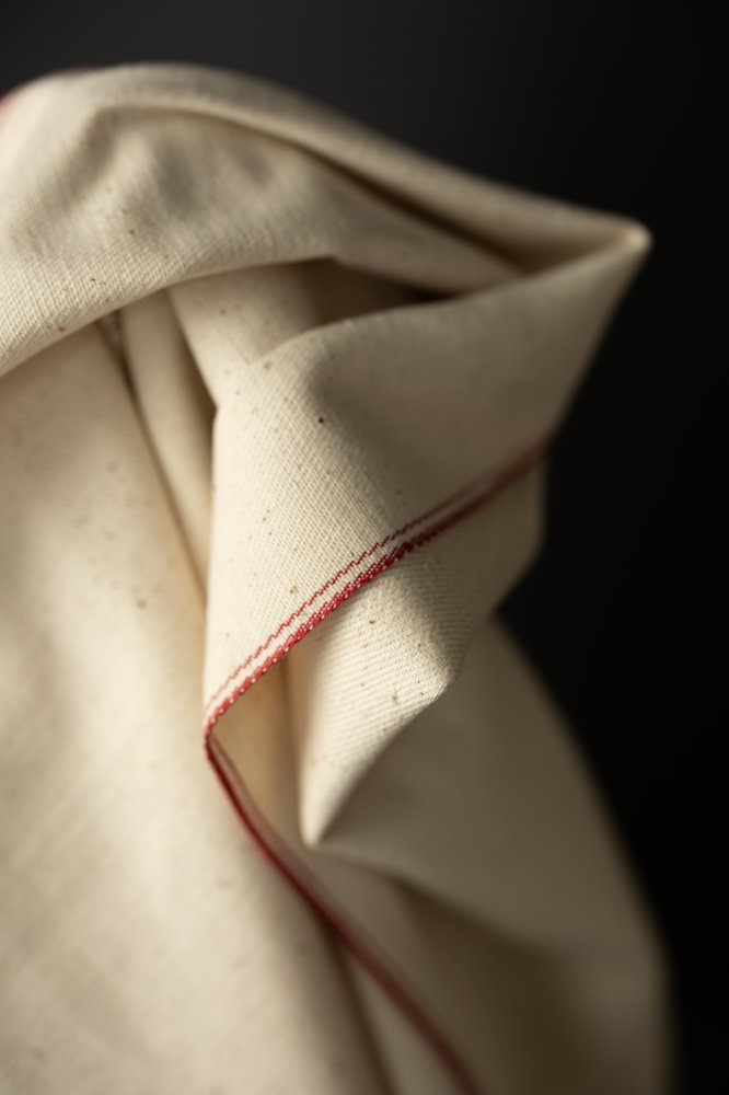 Remnant (Handloom Ecru Twill 10.2oz Handwoven Cotton)