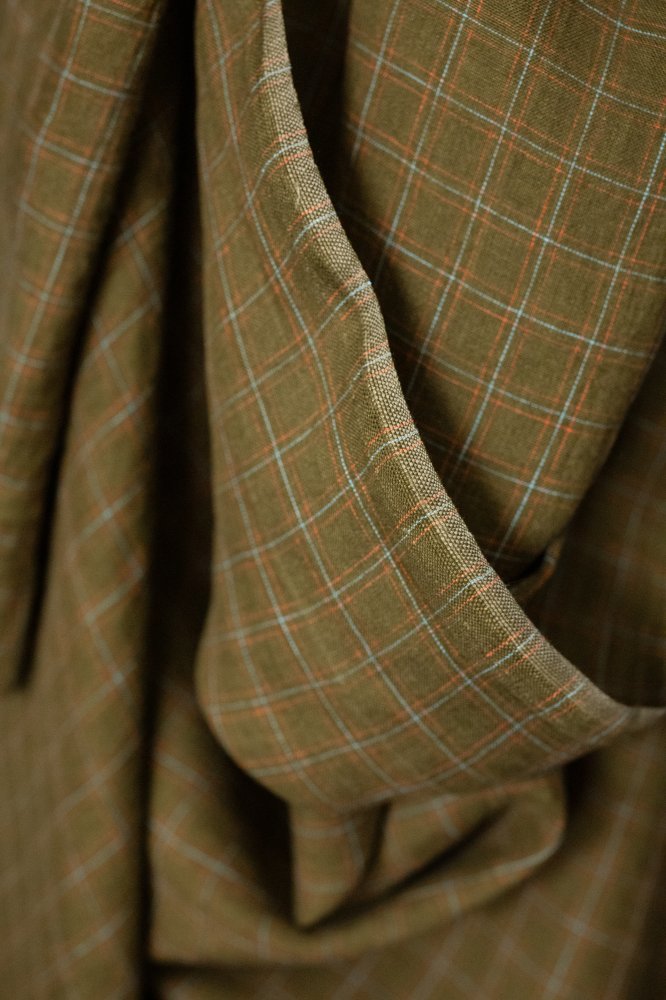 Remnant (All of a Flurry European Laundered Linen Check)