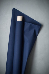 Remnant (Navy Organic Cotton Dry Oilskin)
