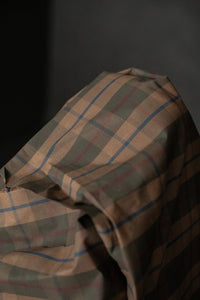 Remnant (Organic Cotton Dry Oilskin Lark Tartan)