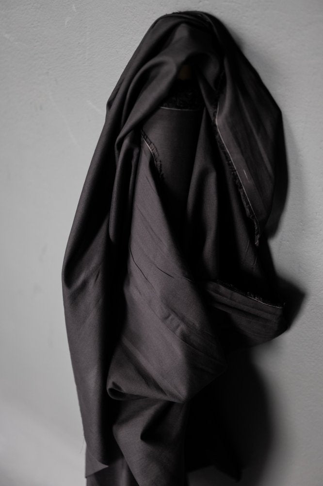 Remnant (Black Organic Cotton Voile)
