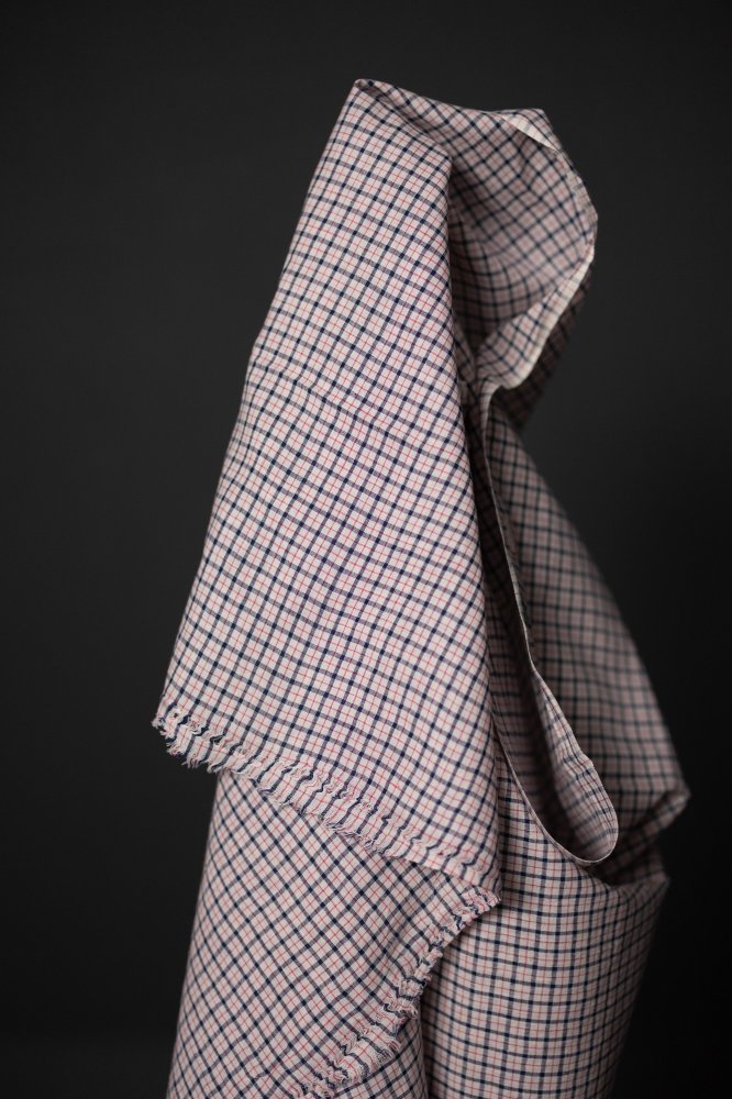 Remnant (Martha Handwoven Cotton Check)