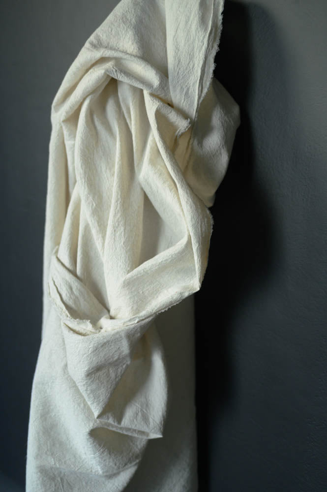 Remnant (Natural Crinkle Organic Cotton/Linen)