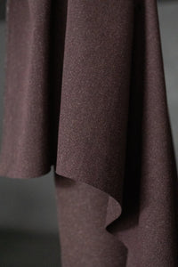 Remnant (Crushed Damson Italian Wool Coating)