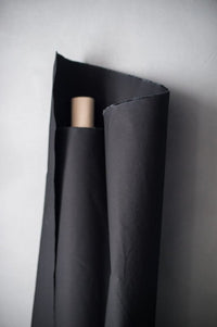 Remnant (Black Organic Cotton Dry Oilskin)