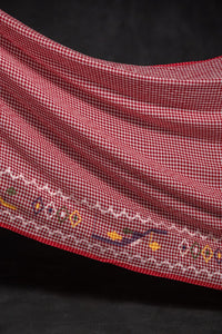 Remnant (Dancing Dotty Jamdani Handwoven Cotton)