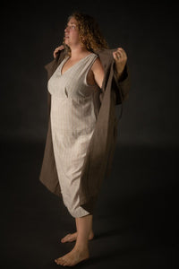 Handloom indian cotton slip dress