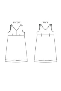 Diagram Lilian of dress structure