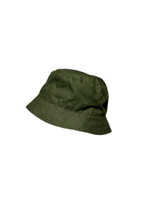 Green bucket hat