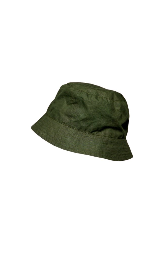 Green bucket hat