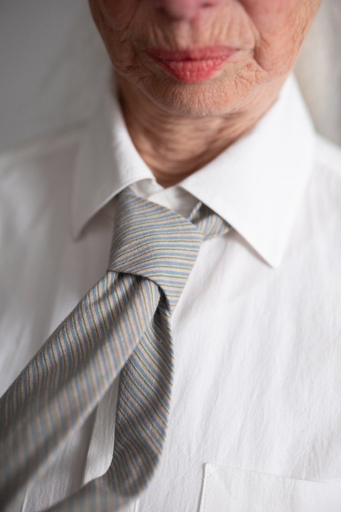 Handloom indian cotton tie