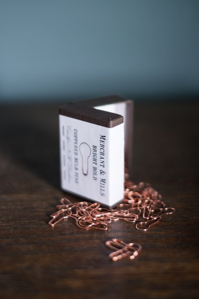Coppered Bulb Pins