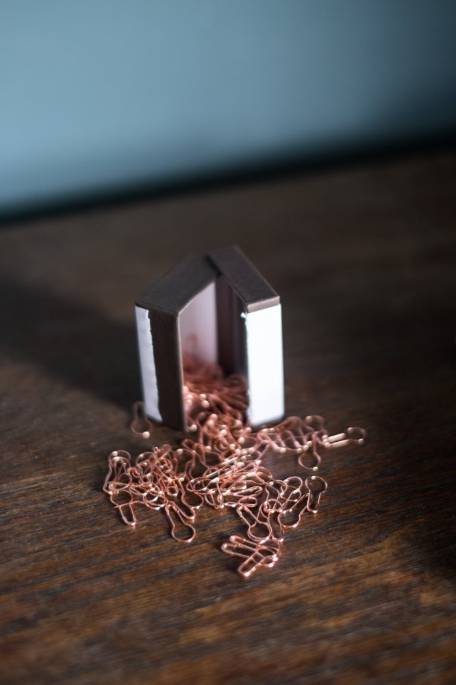 Coppered Bulb Pins