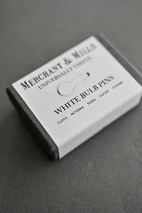 White Bulb Pins