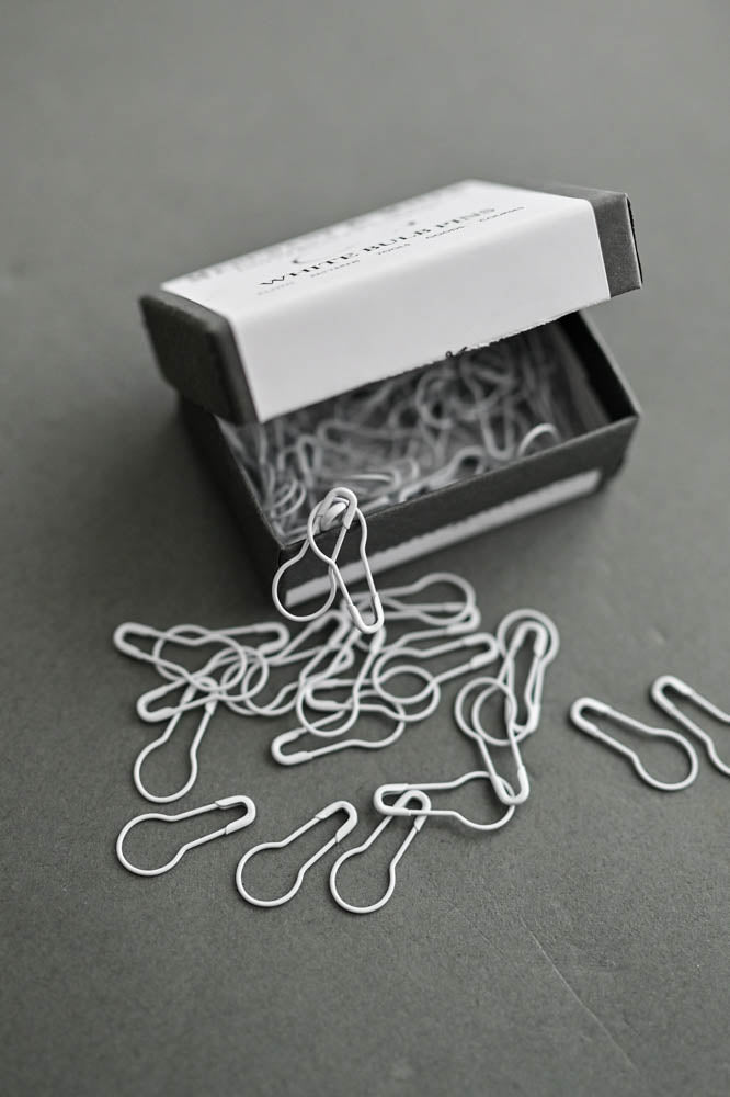 White Bulb Pins