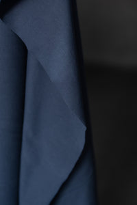8oz Organic Sanded Twill - Noah Navy