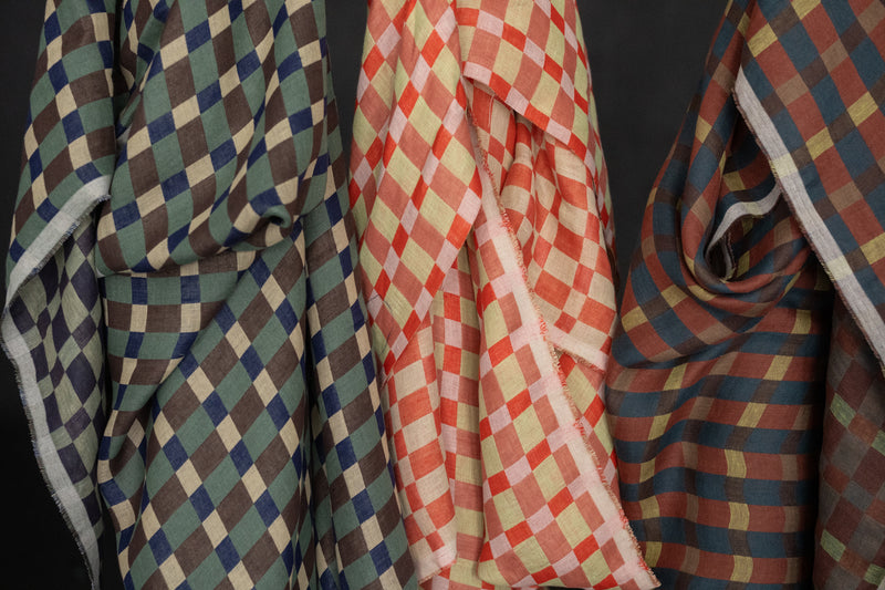Check Jacquard Linen - Lucienne