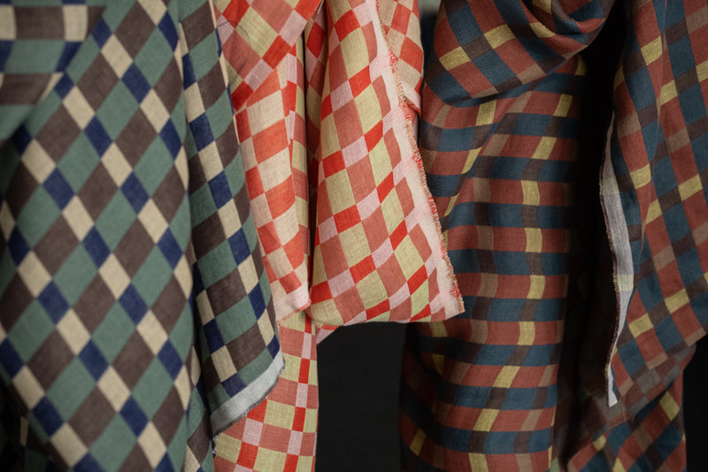 Check Jacquard Linen - Lucienne