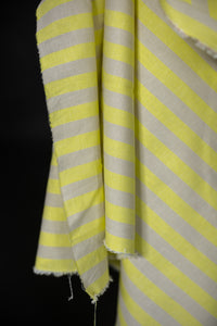Remnant (Organic Cotton/Linen Stripe Rimini)