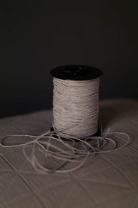 Recycled Cotton Elastic Grey Marl