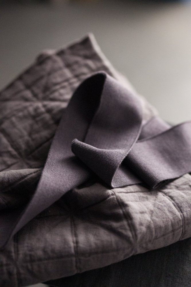 Mauve Grey Rib (Arlo jacquard match)