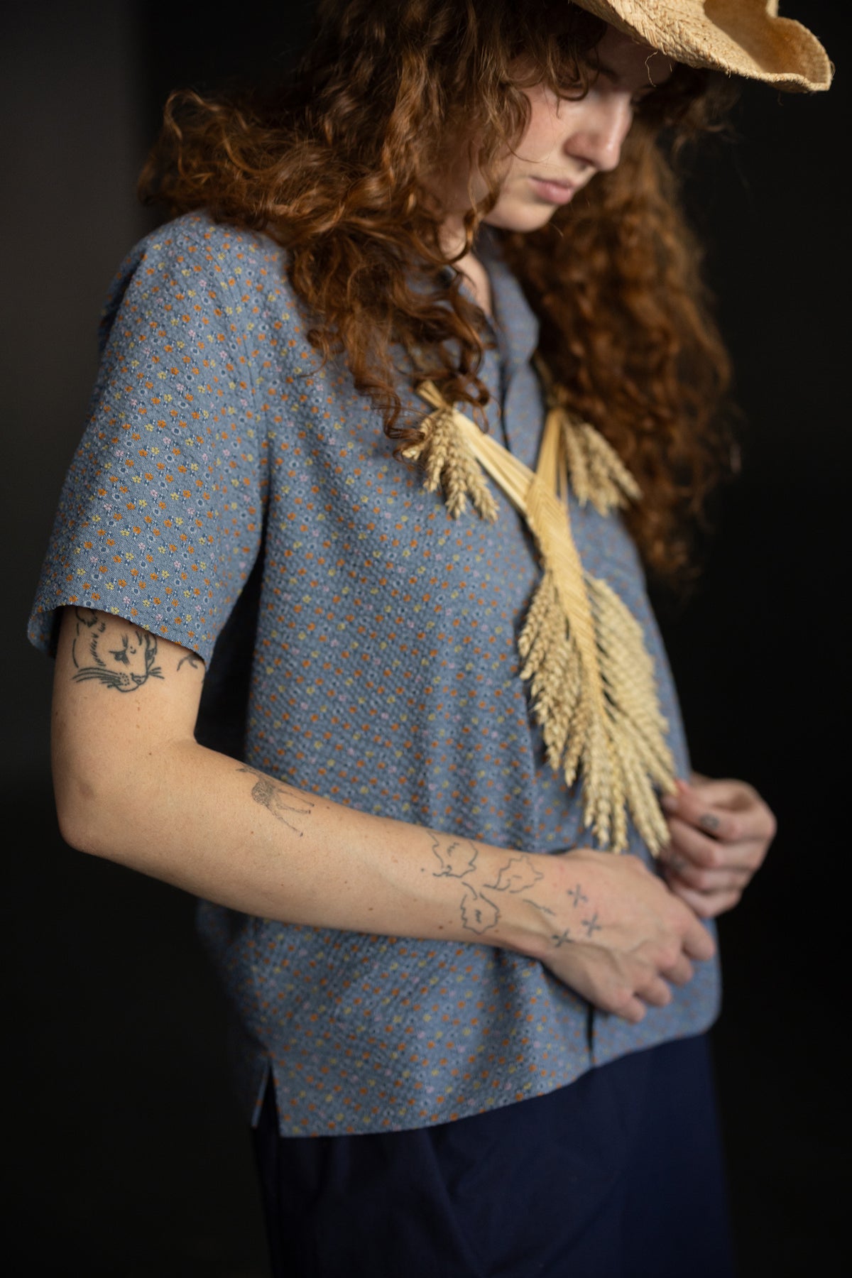 Hana Organic Seersucker - Suki