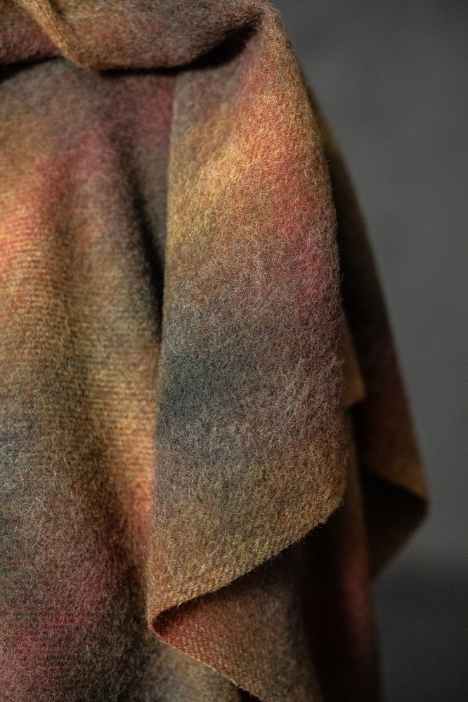 multicolour check wool fabric
