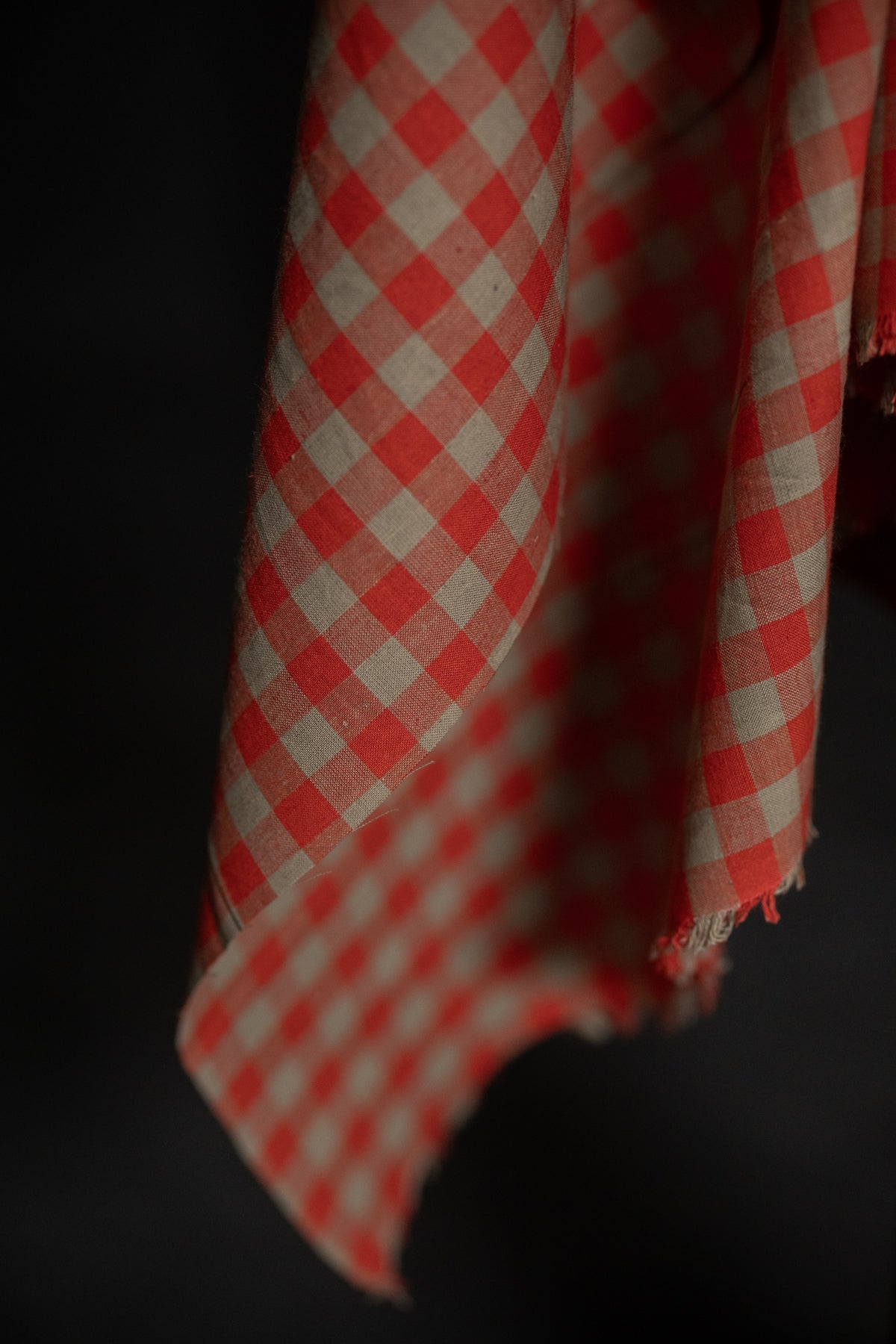 Remnant (Organic Cotton/Linen Gingham Betsy)
