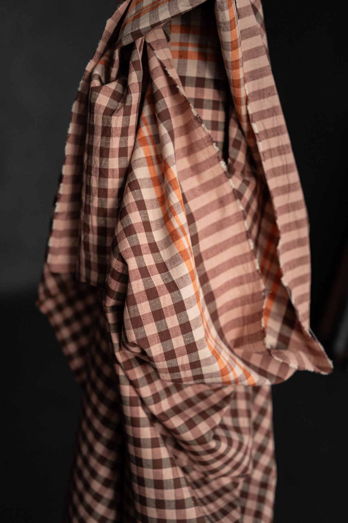 Organic Cotton/Linen Gingham - Flavour Notes