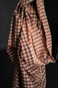 Organic Cotton/Linen Gingham - Flavour Notes