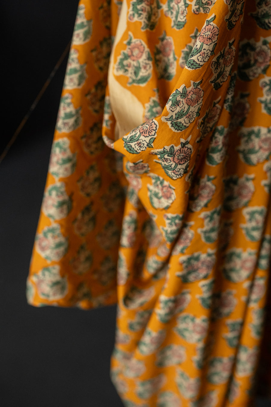 Indian Block Print Cotton - Oleander