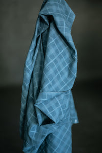 Indian Cotton - Cerulean Blue