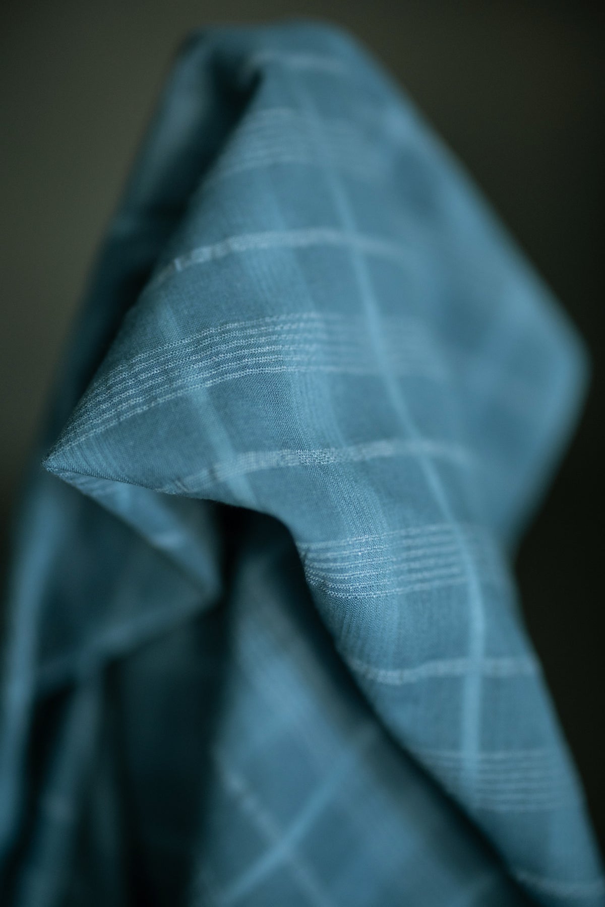 Indian Cotton - Cerulean Blue