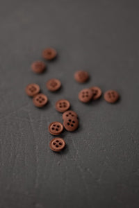 Cotton Button 11mm - Boston Fall