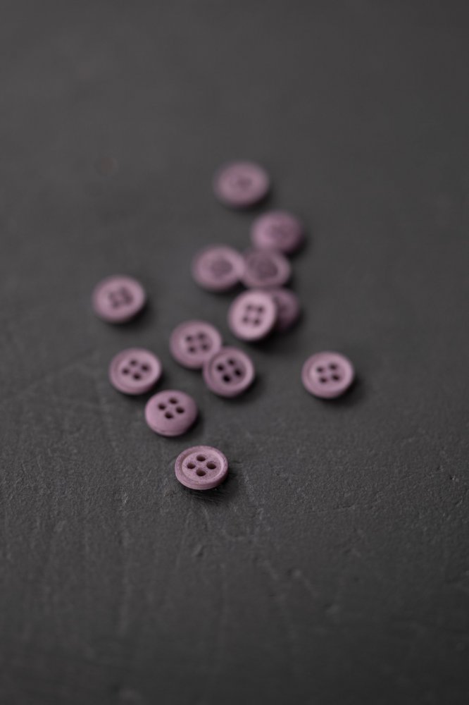 Cotton Button 11mm - Calamine