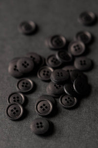 Cotton Button 15mm - Sweeps Scrim