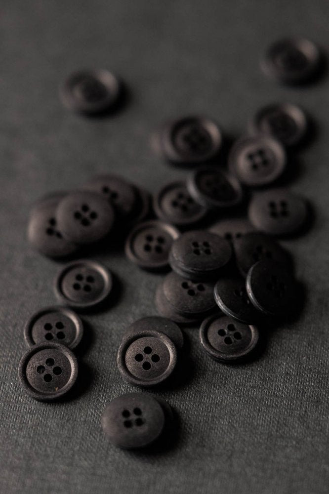 Cotton Button 15mm - Sweeps Scrim