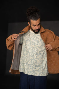 Quilted Cotton Jacquard - Goldie