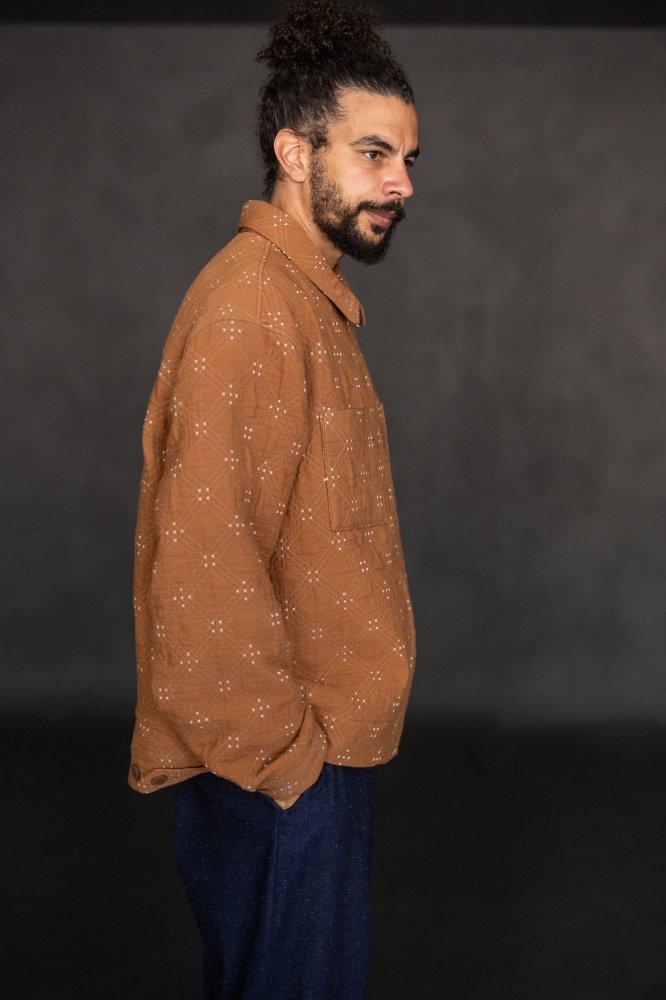 Quilted Cotton Jacquard - Goldie
