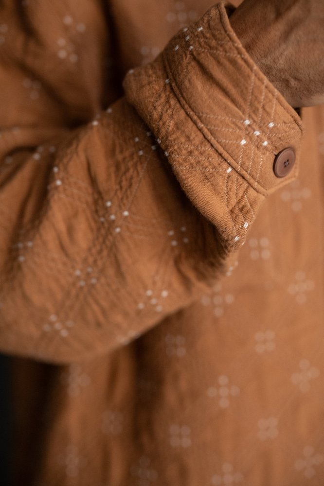 Quilted Cotton Jacquard - Goldie