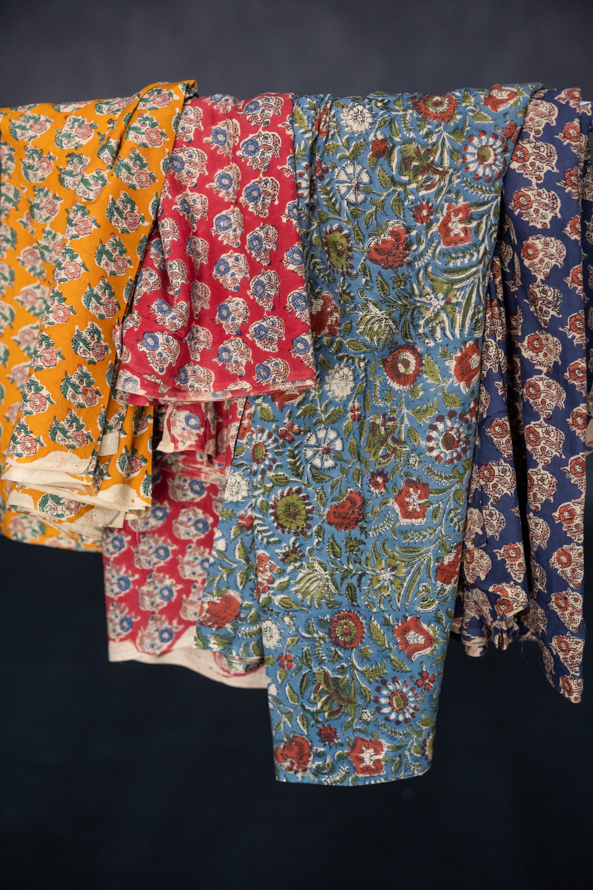 Indian Block Print Cotton - Floreat