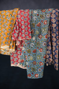 Indian Block Print Cotton - Floreat