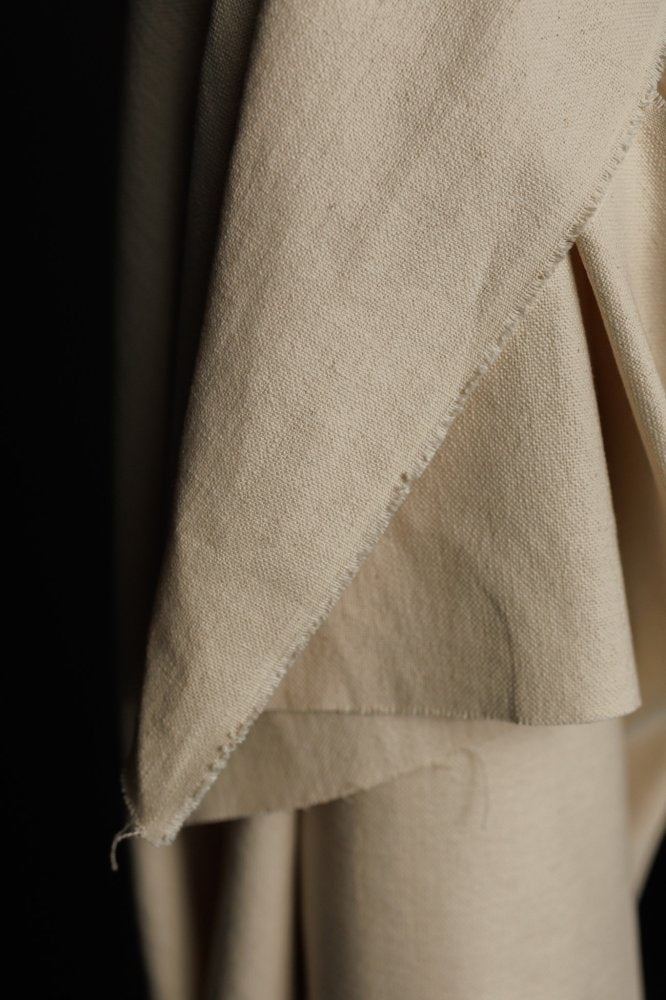 Heavy Recycled Cotton - Ecru