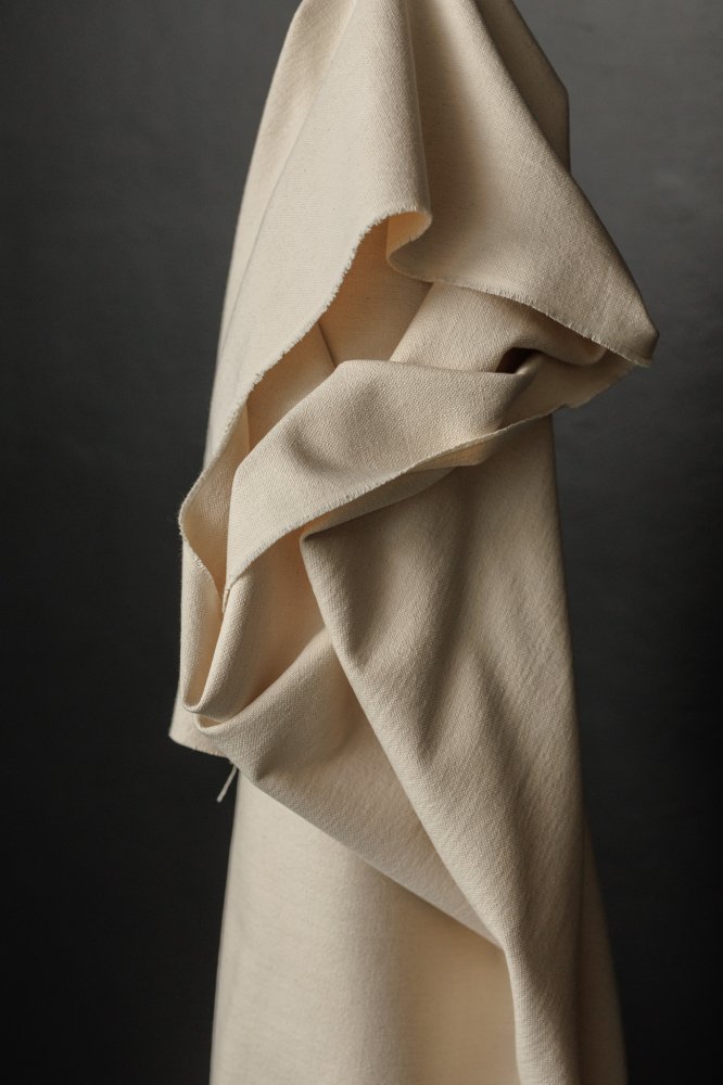 Heavy Recycled Cotton - Ecru