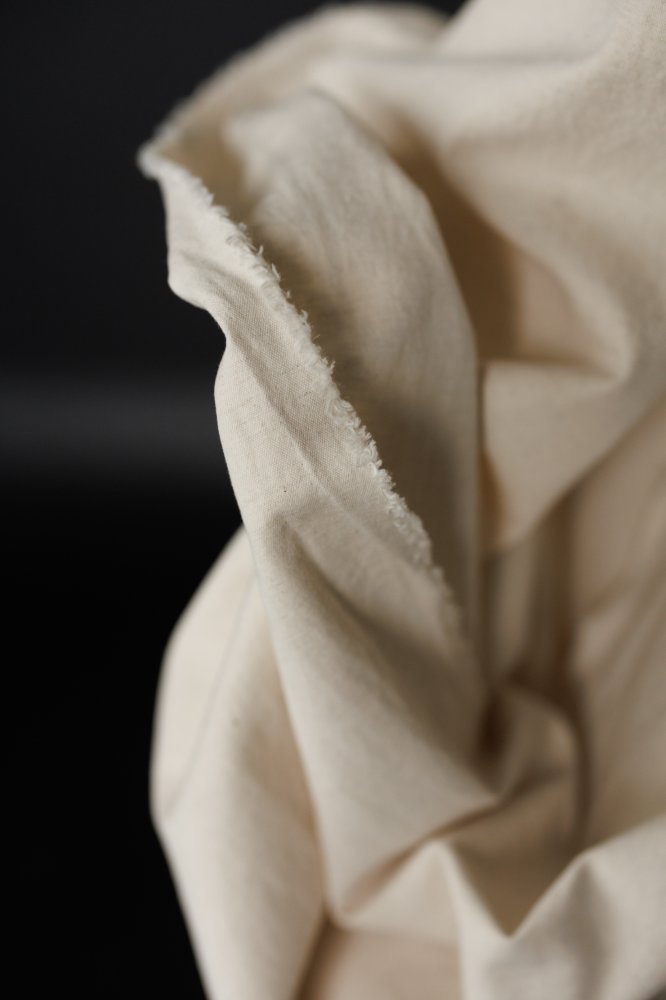 Japanese Washed Cotton Canvas - Ecru