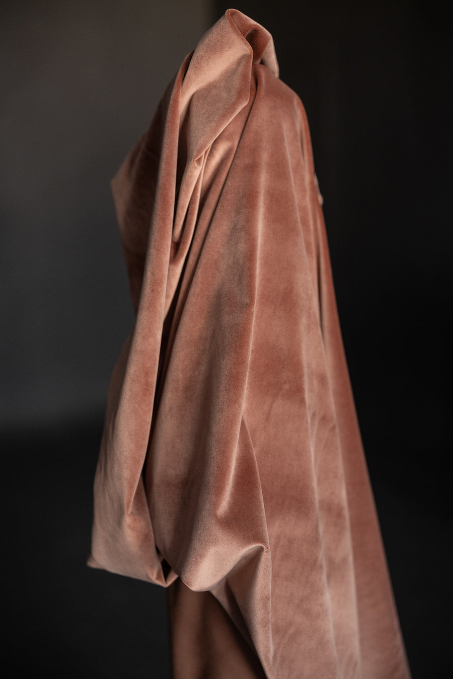 Cotton Velvet - Smokey Rose