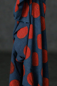 indigo red spot indian cotton